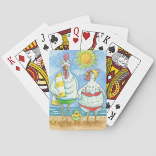 Jeu De Cartes POULET DE LA MER, CARTES DE JEUX AMUSANTES Poker