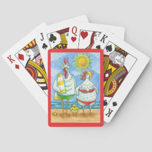 Jeu De Cartes POULET DE LA MER, DESSIN FAMILIAL FUN Drôle