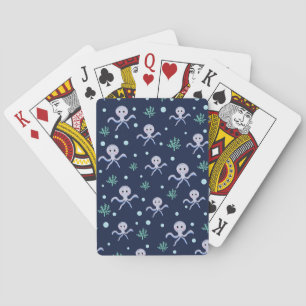 Jeu De Cartes Poulpe sous le motif enfants de la mer