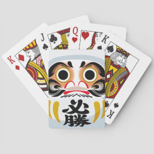 Jeu De Cartes Poupée Daruma (charme traditionnel japonais de bon