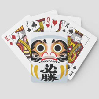 Jeu De Cartes Poupée Daruma (charme traditionnel japonais de cha
