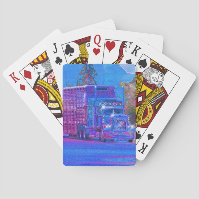 Jeu de Cartes pour Conducteurs de Camions et Poids (dos)