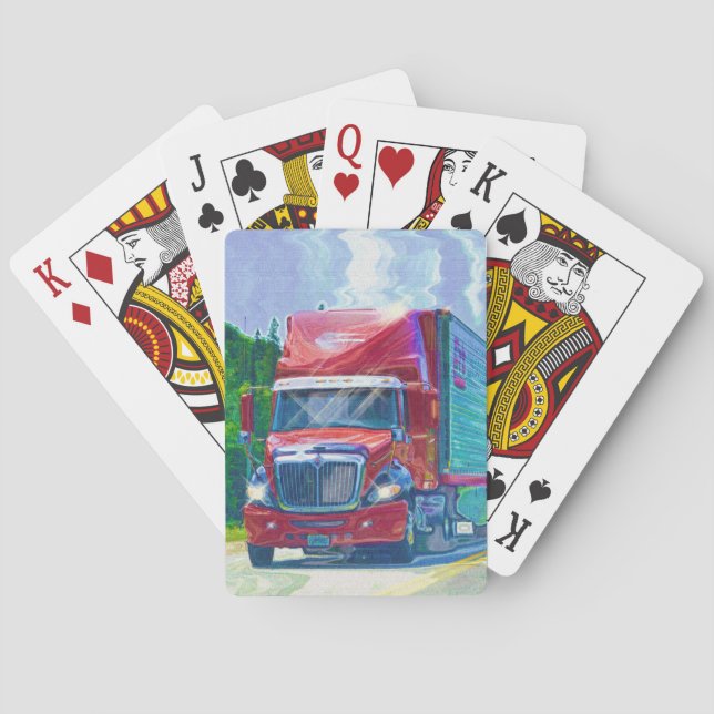 Jeu de cartes pour conducteurs de camions poids lo (dos)