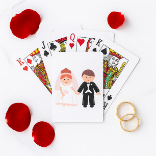 Jeu de cartes pour jeunes mariés