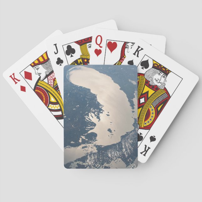 Jeu De Cartes Poutres Sunglint Au Bord Du Lac Michigan (dos)
