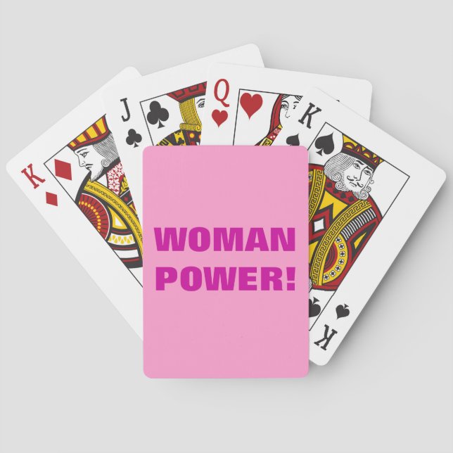 JEU DE CARTES POUVOIR DE FEMME ! (dos)