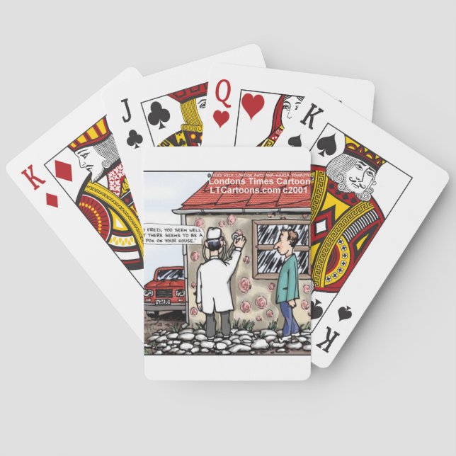 Jeu De Cartes Pox Drôle Sur Votre Maison (dos)
