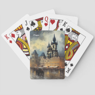 Jeu De Cartes Prague nuit en République Tchèque