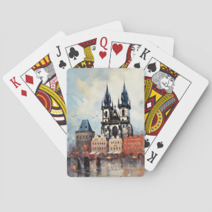 Jeu De Cartes Prague nuit en République Tchèque
