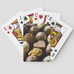 Jeu De Cartes Pralines délicieuses de chocolat