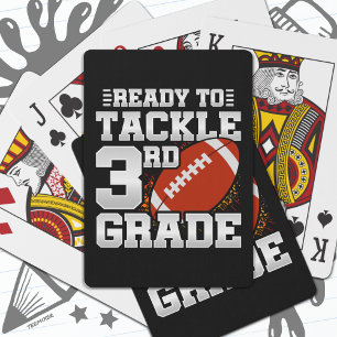Jeu De Cartes Premier jour de football 3e année de rentrée des c