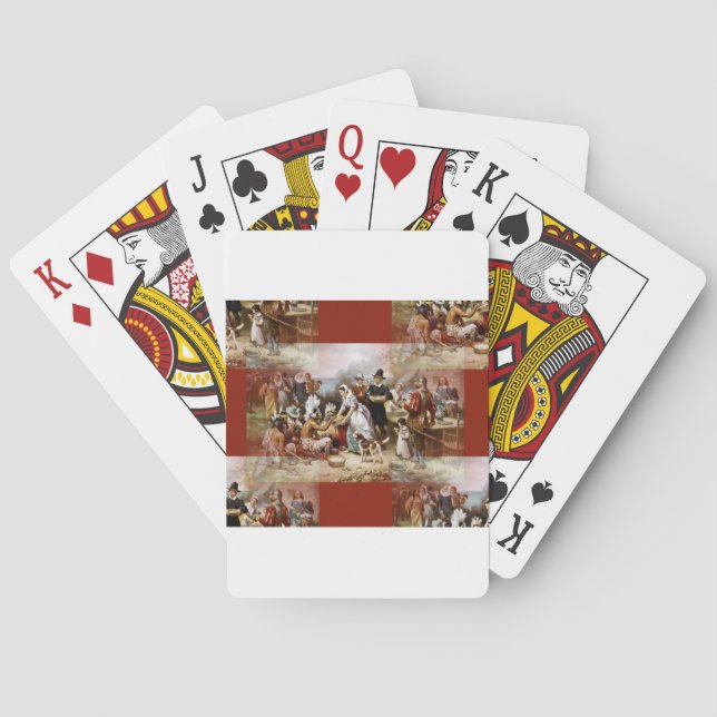 Jeu De Cartes première action de grâce (dos)