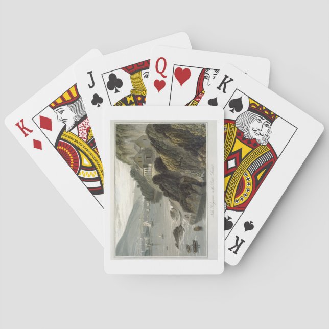 Jeu De Cartes Près de Kingswear, sur le Dart, Devon, du volume V (dos)