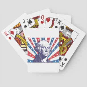 Jeu De Cartes président George Washington