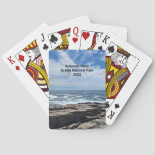 Jeu De Cartes Presqu'île de Schoodic, Parc national d'Acadia, Ma