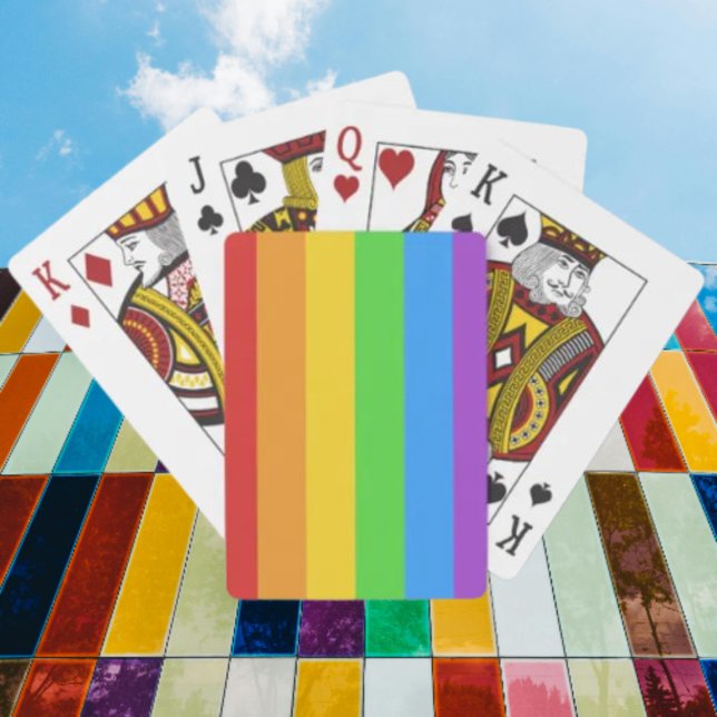 Jeu De Cartes Pride Deck : Drapeau Arc-en-Ciel (Créateur téléchargé)