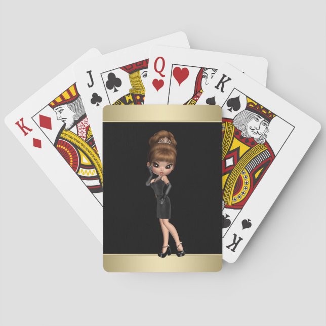 Jeu De Cartes Princesse Diva (dos)