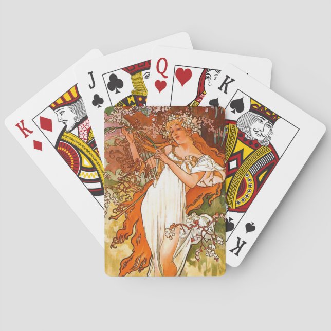 Jeu De Cartes Printemps 1896 (dos)