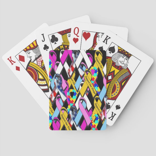Jeu De Cartes Prise en charge d'une cause - Lecture de cartes (dos)