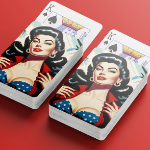 Jeu De Cartes Prise Vintage à chaud
