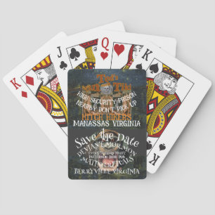 JEU DE CARTES PRISON DE HAUTE SÉCURITÉ À PROXIMITÉ NE PAS PRENDR
