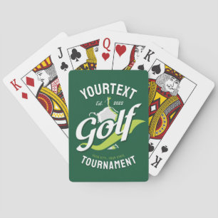 Jeu De Cartes Pro Golfer NAME Golf Trophée Tournoi de golf