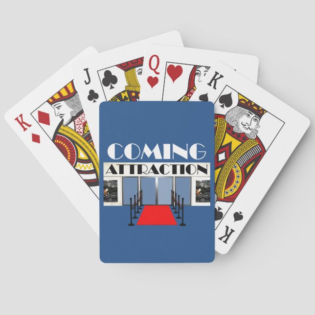 Jeu De Cartes Prochaine attraction de PIÈCE EN T (dos)