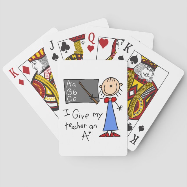 Jeu De Cartes Professeur A Plus (dos)