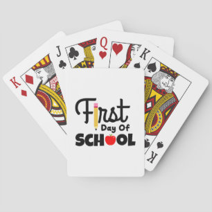 Jeu De Cartes Professeur Cadeaux Premier Jour D'École