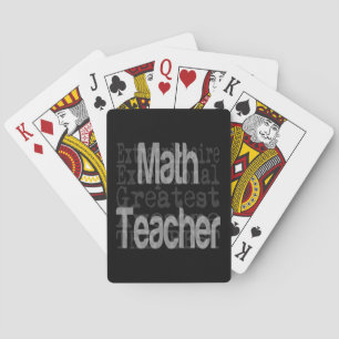 Jeu De Cartes Professeur de mathématiques Extraordinaire