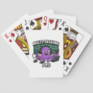 Jeu De Cartes Professeur en salle de classe Octopus multitâche