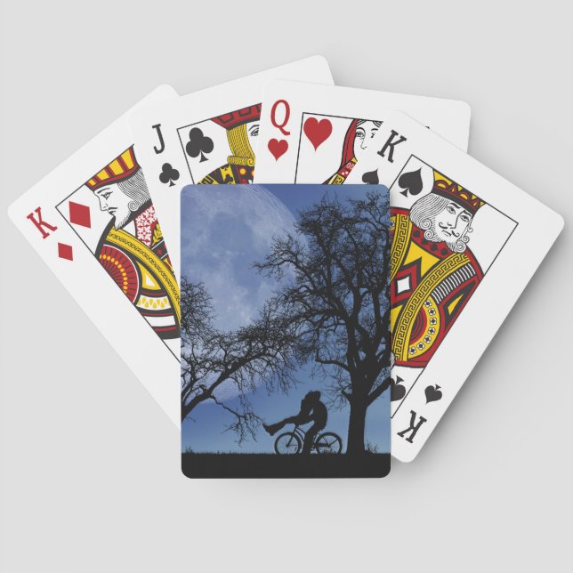 Jeu De Cartes Promenade À Vélo De Minuit (dos)
