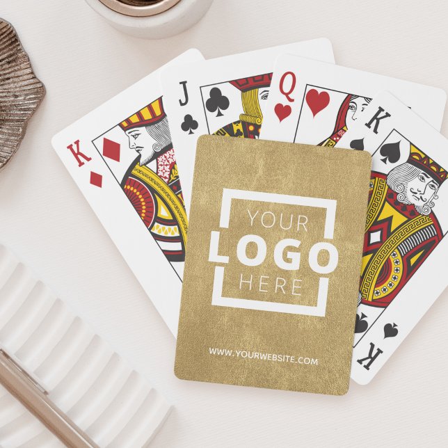 Jeu De Cartes Promotion du logo d'entreprise personnalisé Marque (Créateur téléchargé)