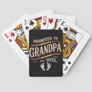 Jeu De Cartes Promu Grand-père 2025 Grand-père est 2025