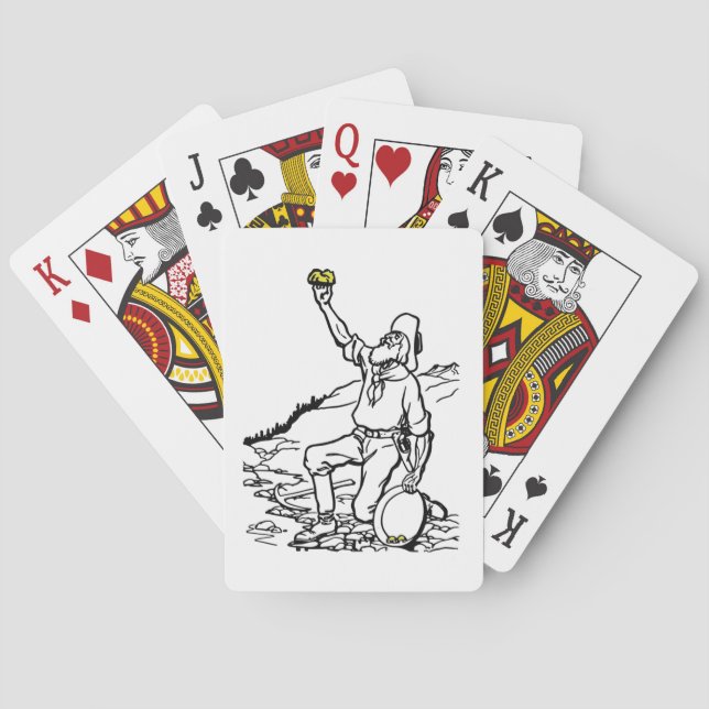 Jeu De Cartes Prospecteur Gold Miner (dos)