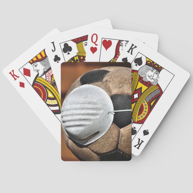 Jeu De Cartes Protection contre les virus du football respiratoi (dos)