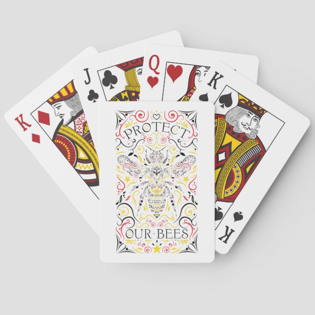 Jeu De Cartes protégez nos abeilles (dos)