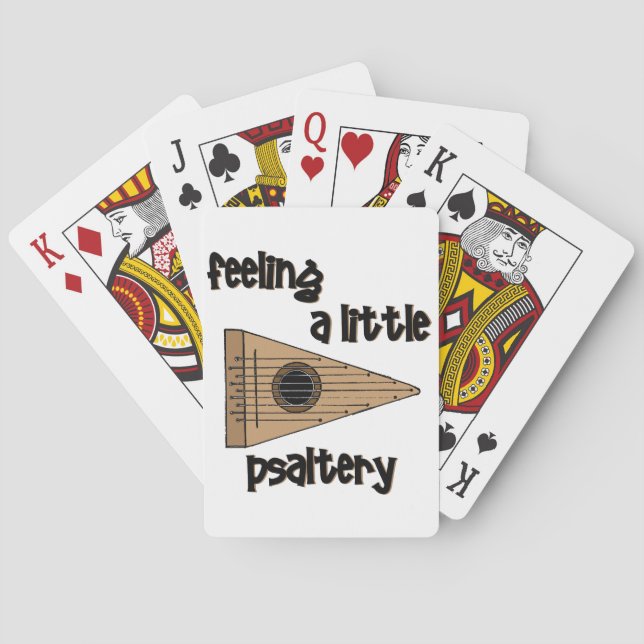Jeu De Cartes Psaltérion émouvant (dos)