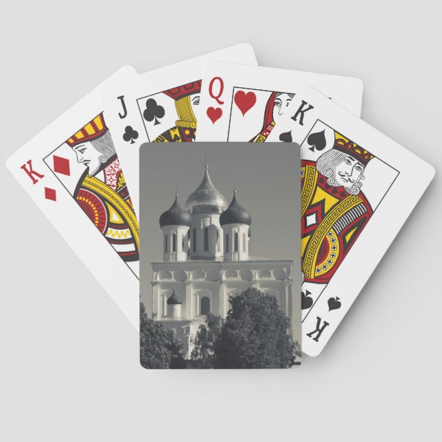 Jeu De Cartes Pskov Kremlin and Trinity Cathedral (dos)