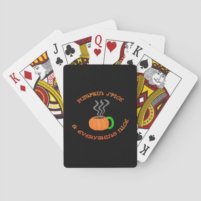 Jeu De Cartes PSL Citrouille épices et tout Nice (dos)