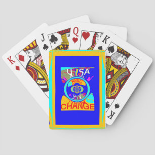 Jeu De Cartes Psychedelic Groove : Pop Art Énergie Abstraite