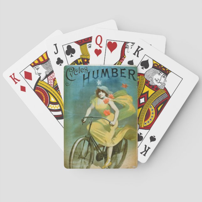 Jeu De Cartes Publicité pour 'Humber Cycles' (litho couleur) (dos)