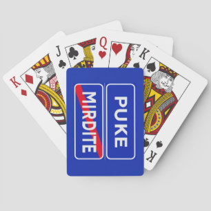 Jeu De Cartes Puke (2), Signes routiers, Albanie