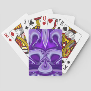 Jeu De Cartes Purple Dreams, Imaginaire Abstrait Rainbow-Art