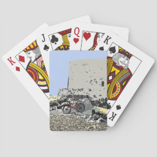 Jeu De Cartes Push Bike et Martello Tower Hythe Kent