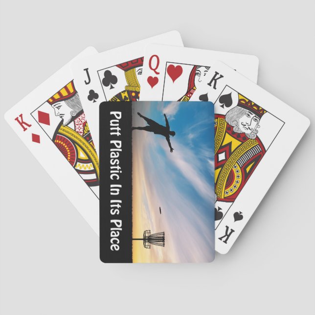 Jeu De Cartes Putt Plastic In Its Place (dos)