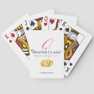 Jeu De Cartes Q Master Class™ (Limited Edition)