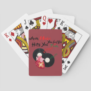 Jeu De Cartes quand la musique vous frappe, vous ne ressentez au