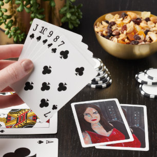Jeu De Cartes Quand le monde a oublié mon nom Peinture Alfred Fo