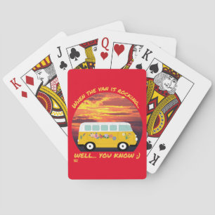 Jeu De Cartes QUAND LE PANIER EST EN ROCKING... drôle de vanlife